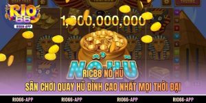 Rio66 Nổ Hũ - Sân Chơi Quay Hũ Đỉnh Cao Nhất Mọi Thời Đại