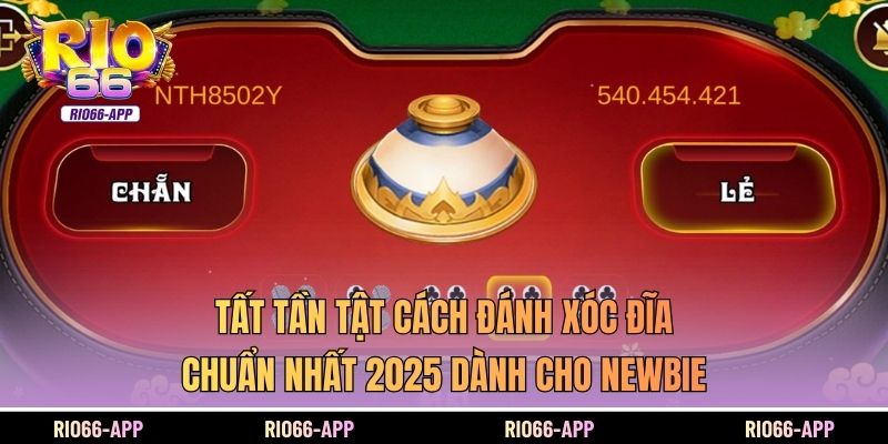 Tất Tần Tật Cách Đánh Xóc Đĩa Chuẩn Nhất 2025 Dành Cho Newbie